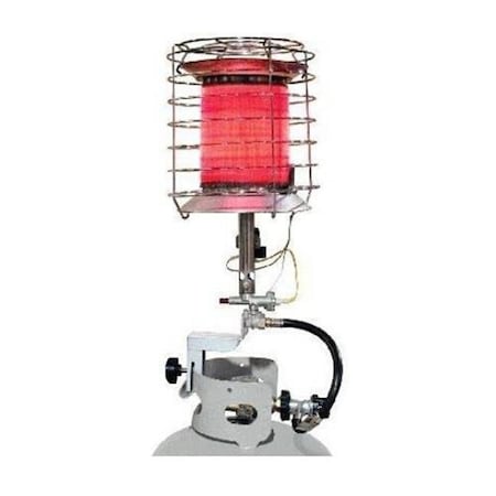 World Marketing Of America Tank Top Heater, Propane, 9.3 in Wx 9.3 in L TT360